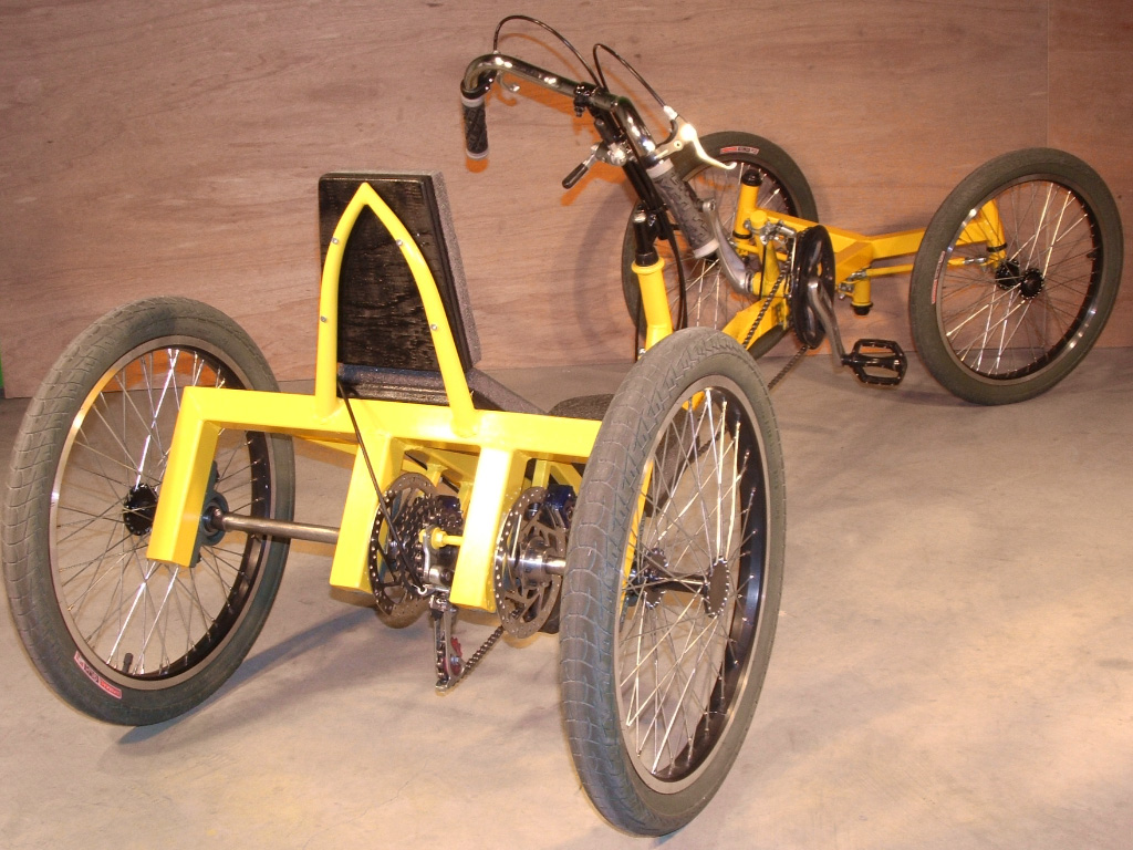 StreetFighter QuadCycle - low recumbent seating